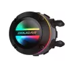 COUGAR CPU vandens aušintuvas Poseidon-GT 240, ARGB, juodas