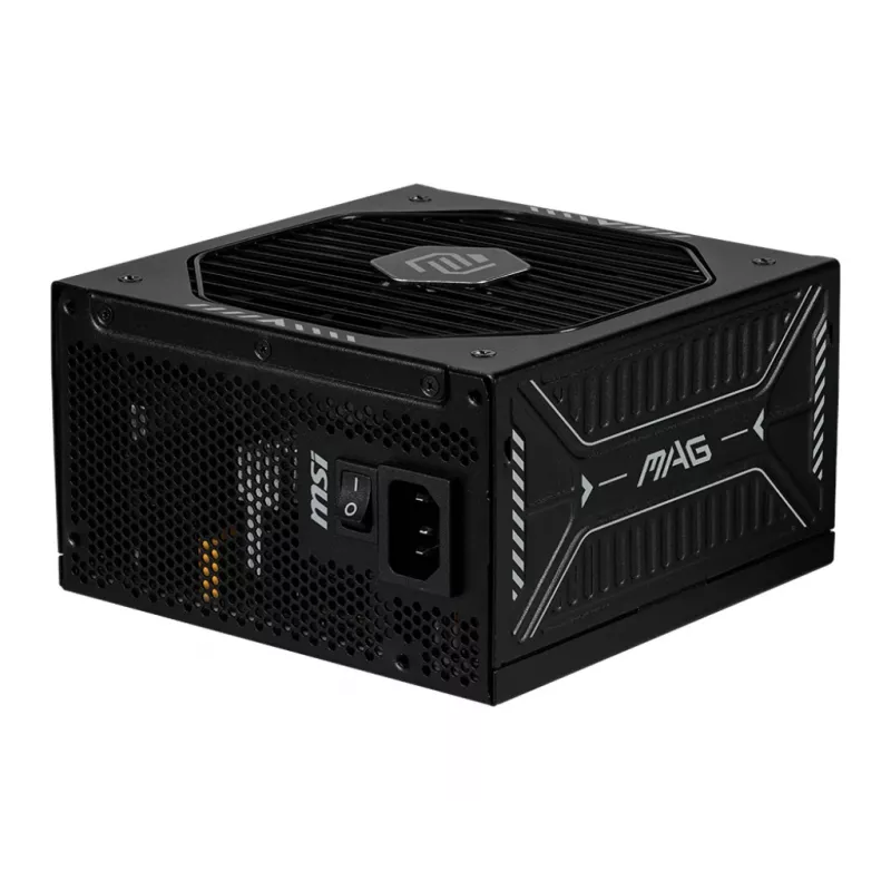 MSI MAG A850GLS PCIE5 maitinimo blokas 850 W 24-pin ATX ATX juodas