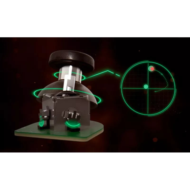 Thrustmaster ESWAP X2 H.E. Black USB žaidimų pultas analoginis / skaitmeninis PC, Xbox One, Xbox Series S, Xbox Series X