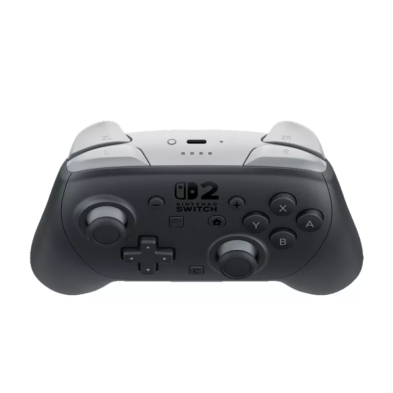 Nintendo Switch 2 Pro Controller Black Bluetooth Gamepad Analoginis / Skaitmeninis Nintendo Switch 2