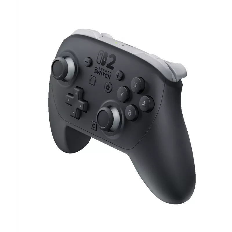 Nintendo Switch 2 Pro Controller Black Bluetooth Gamepad Analoginis / Skaitmeninis Nintendo Switch 2