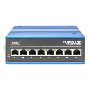 Nevaldytas jungiklis Digitus DN-651119 8 prievadų Gigabit Ethernet