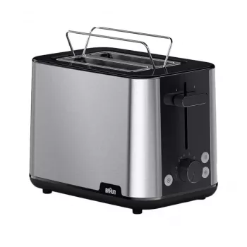 Braun HT101BI-HT1510BK 8 2 pjūviai 900 W Juoda, Nerūdijantis plienas