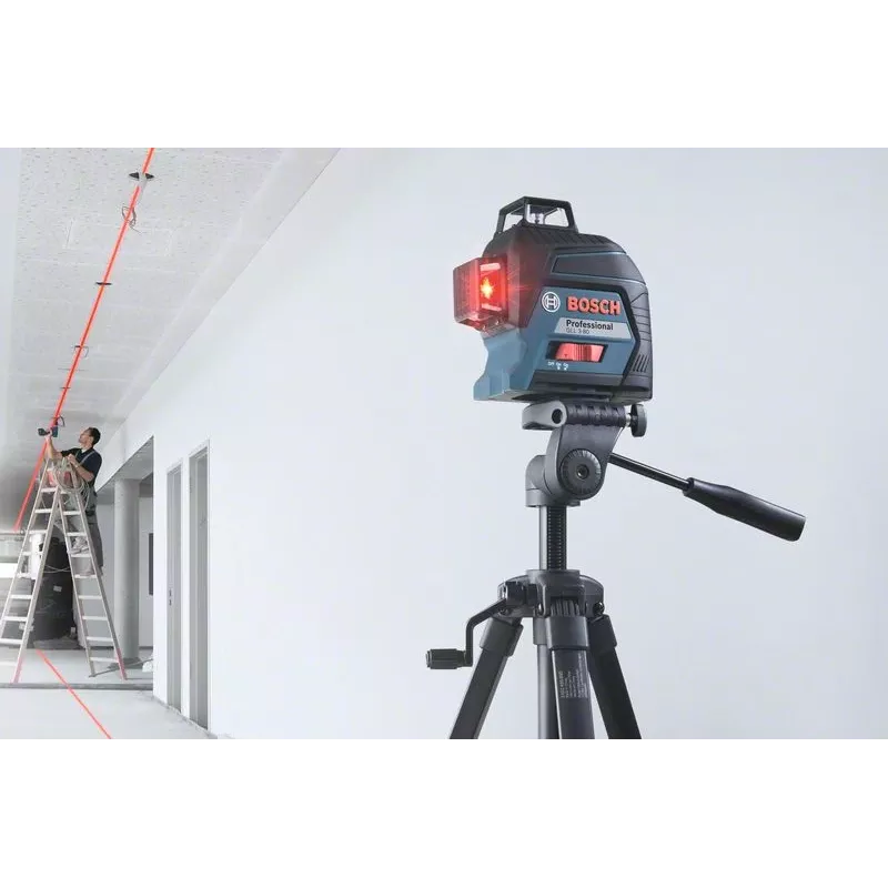 Bosch GLL 3-80 Professional linijinis nivelyras 30 m 630 - 650 nm (< 10 mW)