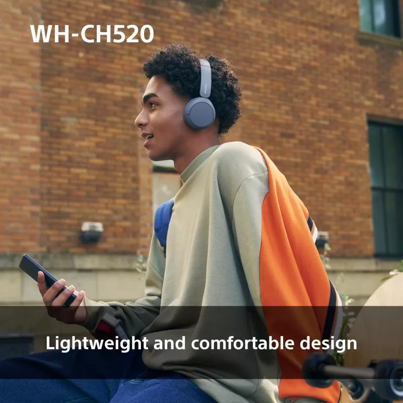 Sony WHCH520P.CE7 belaidės ausinės, 20-20000 Hz, skambučiai/muzika, 147 g, rožinė