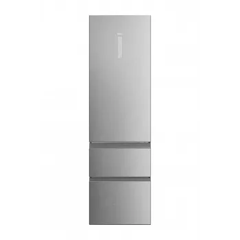 Šaldytuvas Haier 3D 60 Serie 5 HTW5620DNMG, 414 L, No Frost, sidabrinis