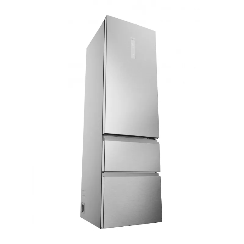 Šaldytuvas Haier 3D 60 Serie 5 HTW5620DNMG, 414 L, No Frost, sidabrinis