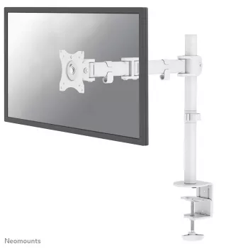 Neomounts NM-D135WHITE Monitorio rankena 10-30 colių, Spaustuvas/Grommet, 8 kg, 25,4 cm (10 col.), 76,2 cm (30 col.), 100 x 100 mm, Balta