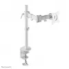 Neomounts NM-D135WHITE Monitorio rankena 10-30 colių, Spaustuvas/Grommet, 8 kg, 25,4 cm (10 col.), 76,2 cm (30 col.), 100 x 100 mm, Balta
