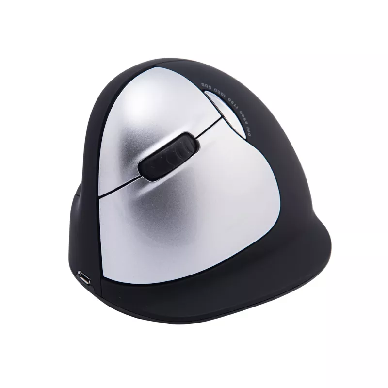 R-Go Tools Ergonomiška pelė R-Go HE Break su pertraukų programine įranga, didelė (rankos dydis ≥ 185 mm), kairiarankiams, Bluetooth, juoda