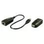 Lindy 50 m USB 2.0 Cat.6 ilgintuvas, tinklo siųstuvas ir imtuvas, 50 m, 480 Mbit/s, Cat5, Cat5e, Cat6, LG-8311, juoda