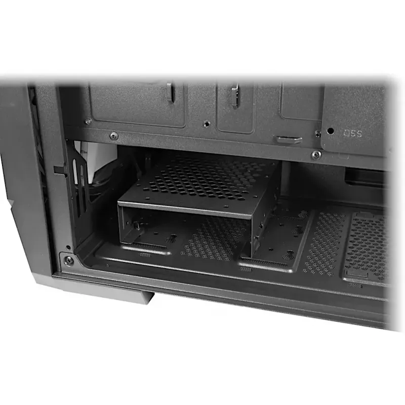 Korpusas Inter-Tech IT-3503 Airstream Tower Juodas