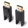 Lindy 10 m pluoštinė optinė hibridinė Mini DisplayPort 1.4 laidas su nuimamomis DP jungtimis