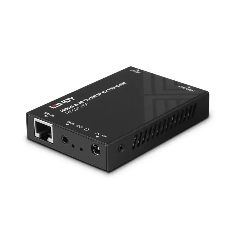 AV imtuvas Lindy HDMI ir IR per IP tinklo imtuvas 1920x1080