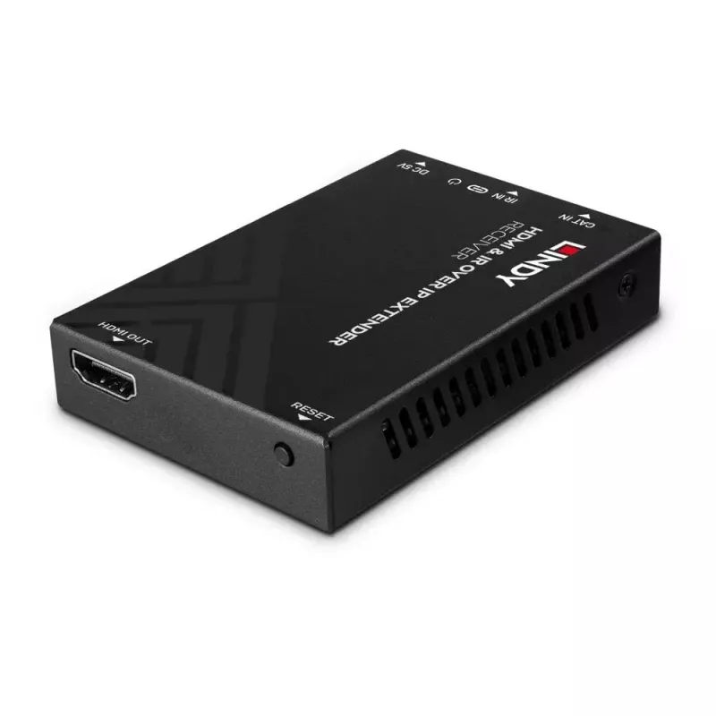 AV imtuvas Lindy HDMI ir IR per IP tinklo imtuvas 1920x1080