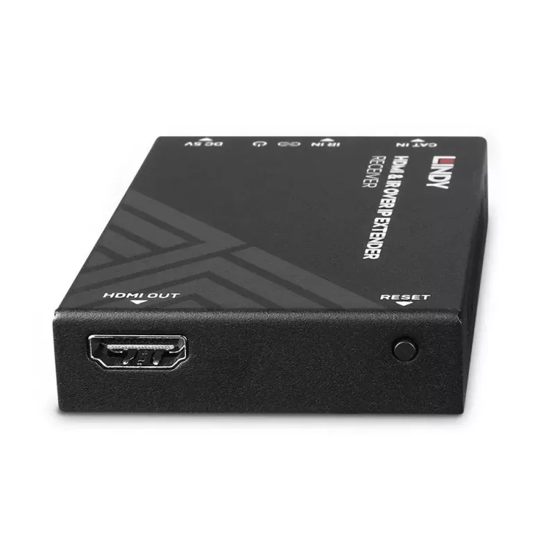 AV imtuvas Lindy HDMI ir IR per IP tinklo imtuvas 1920x1080