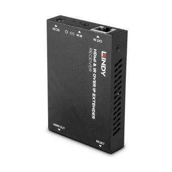 AV imtuvas Lindy HDMI ir IR per IP tinklo imtuvas 1920x1080