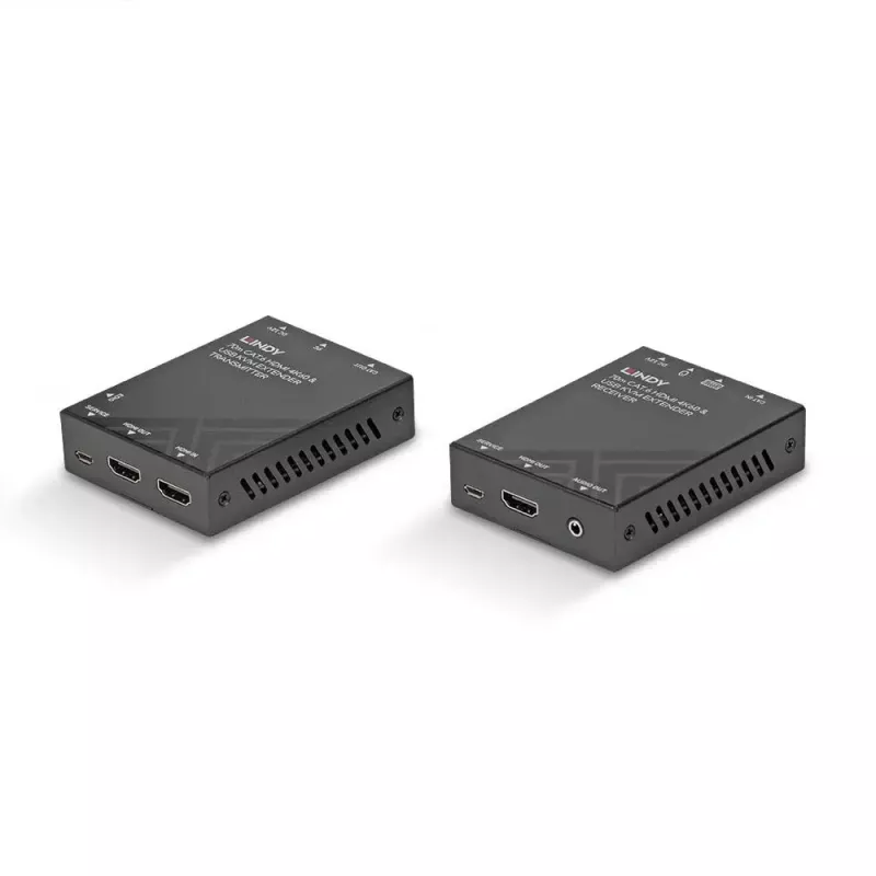Lindy 70m Cat.6 HDMI 4K60, USB ir Audio KVM prailgintuvas