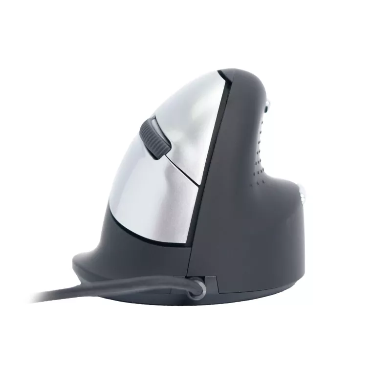 Ergonominė pelė R-Go HE Break su pertraukų programine įranga, didelė (rankos dydis ≥ 185 mm), dešinei rankai, laidinė, juoda