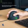 Ergonominė pelė R-Go HE Break su pertraukų programine įranga, didelė (rankos dydis ≥ 185 mm), dešinei rankai, laidinė, juoda