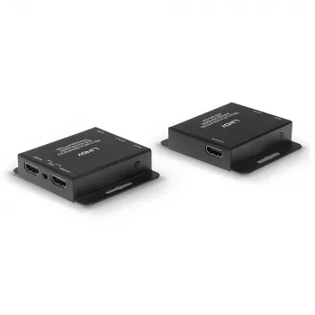 Lindy 70m Cat.6 HDMI 4K30 IR prailgintuvas su PoC ir Loop Out