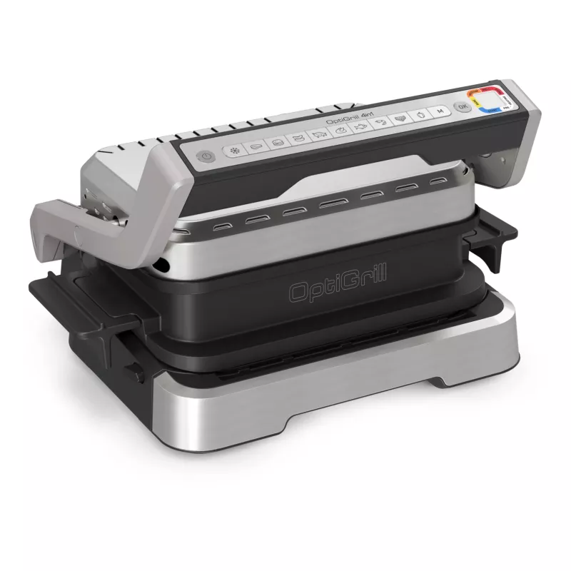 Kontaktinė grilio keptuvė Tefal OptiGrill 4in1 GC774D Nerūdijantis plienas 2100W
