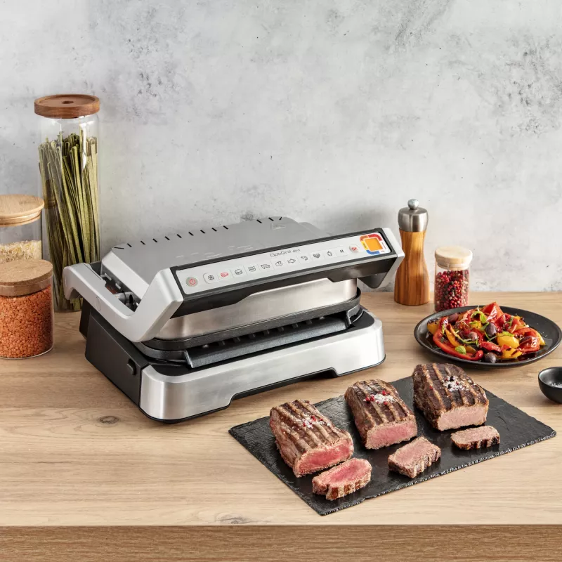 Kontaktinė grilio keptuvė Tefal OptiGrill 4in1 GC774D Nerūdijantis plienas 2100W