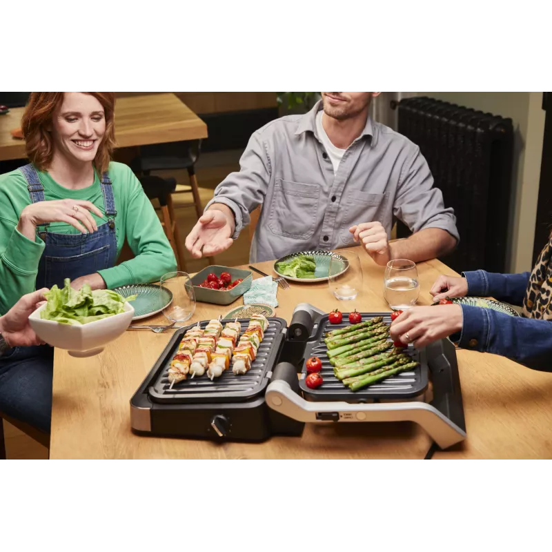 Kontaktinė grilio keptuvė Tefal OptiGrill 4in1 GC774D Nerūdijantis plienas 2100W