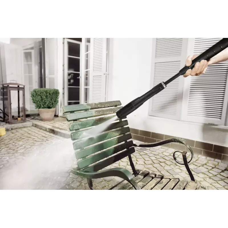 Kärcher K 5 BASIC aukšto slėgio plovimo įrenginys – elektrinis vertikalus, 145 bar, 500 l/h, 10 m žarna, 2100 W