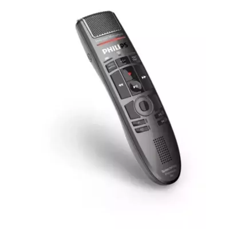 Philips 4000 serijos SMP4000 belaidis diktofonas, juoda, pilka, metalo, perlamutro spalvos