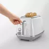 Skrudintuvas De'Longhi CTOC2103.W 2 riekėms 900 W Baltas Nerūdijantis plienas