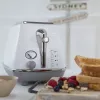 Skrudintuvas De'Longhi CTOC2103.W 2 riekėms 900 W Baltas Nerūdijantis plienas
