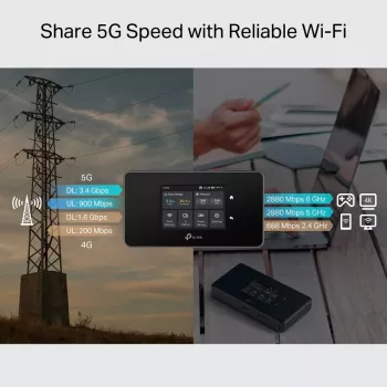 TP-Link M8550(EU) maršrutizatorius koriniam tinklui