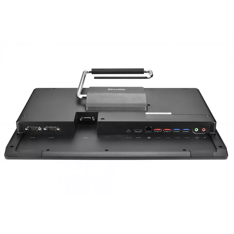 Shuttle All-In-One Barebone P55U3, 15,6 colio Multi-Touch ekranas, Intel Core i3-1315U, WiFi, IP54, be ventiliatoriaus, 24/7 nuolatinis darbas