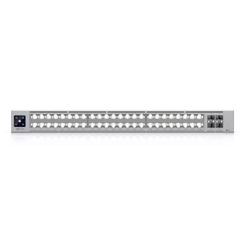 UBIQUITI NETWORKS Unifi Switch USW-Pro-XG-48-PoE 1U, profesionalus 48 prievadų L3 jungiklis