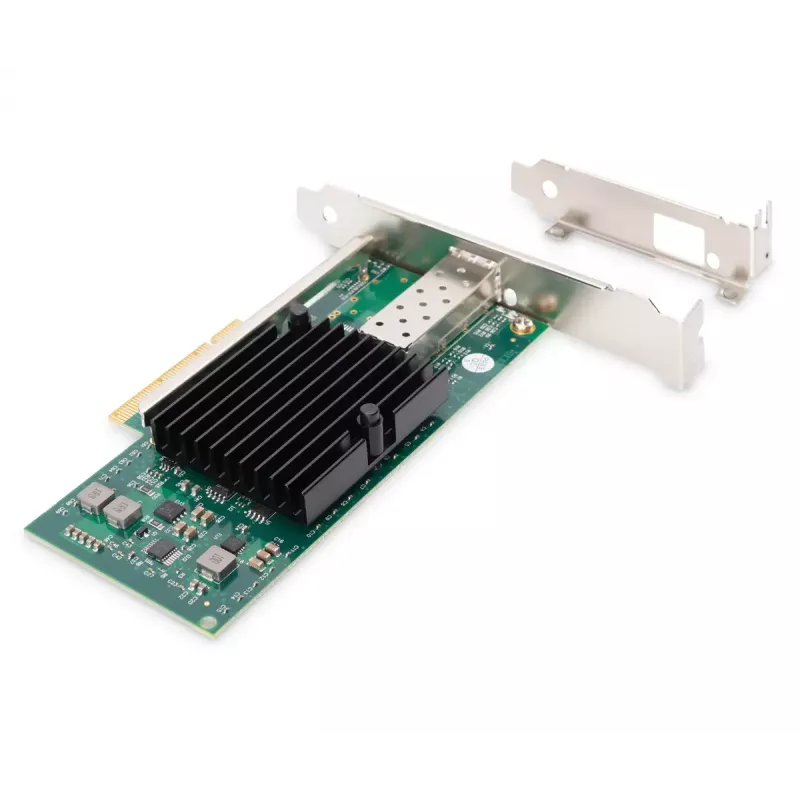 Tinklo plokštė Digitus vieno prievado 10G SFP PCIe