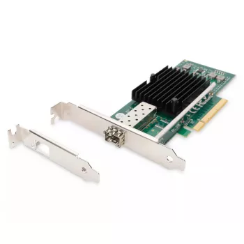 Tinklo plokštė Digitus vieno prievado 10G SFP PCIe