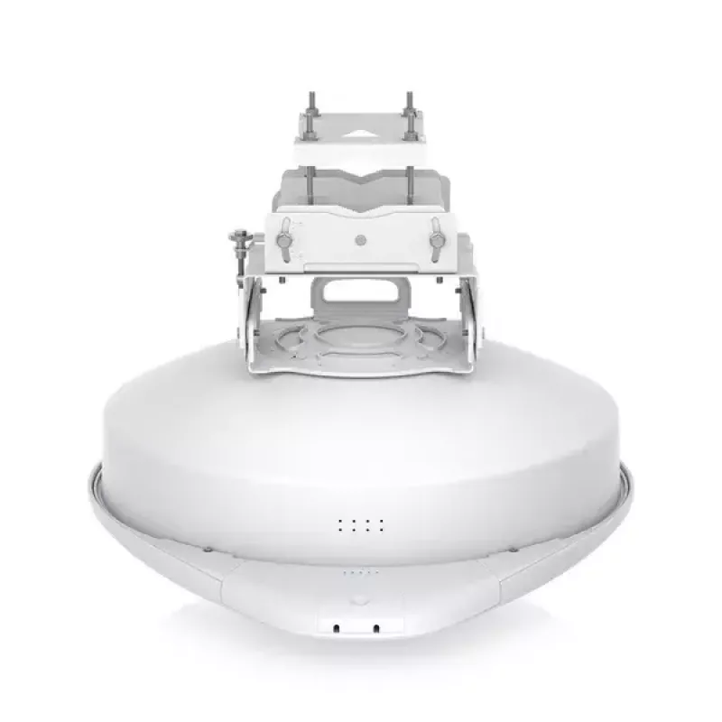 Tinklo tiltas UBIQUITI UISP airFiber 60 XG — 6000 Mbit/s, nuotolis iki 4000 m, Gigabit Ethernet, montavimas ant stulpo, balta