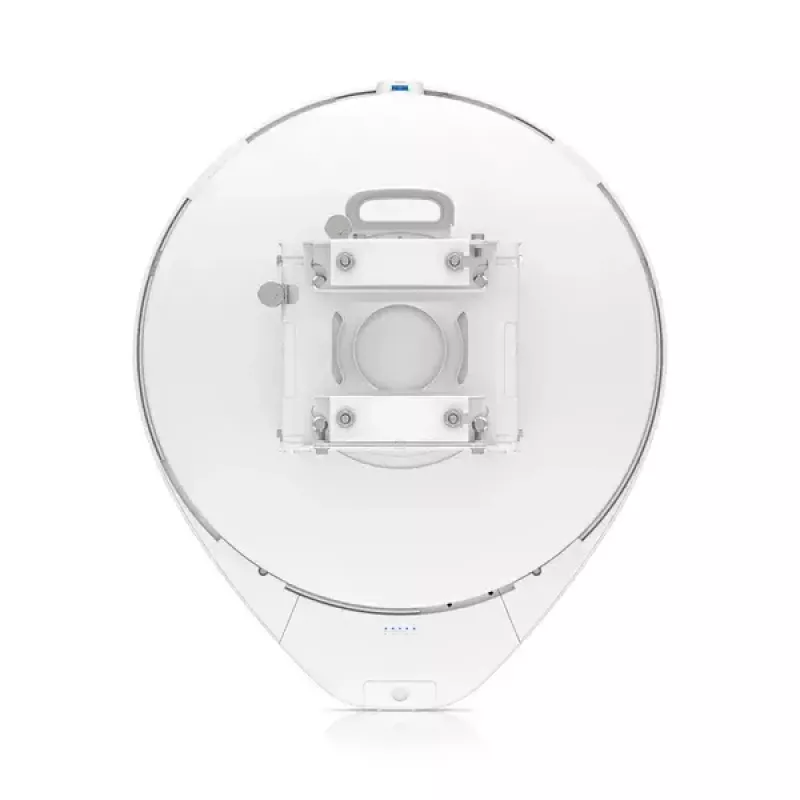 Tinklo tiltas UBIQUITI UISP airFiber 60 XG — 6000 Mbit/s, nuotolis iki 4000 m, Gigabit Ethernet, montavimas ant stulpo, balta