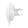 Tinklo tiltas UBIQUITI UISP airFiber 60 XG — 6000 Mbit/s, nuotolis iki 4000 m, Gigabit Ethernet, montavimas ant stulpo, balta