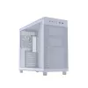 ASUS PRIME AP303 TG 90DC00V3-B39010 Midi Tower PC korpusas, ATX/Micro-ATX, grūdintas stiklas, 2x USB 3.2, be maitinimo šaltinio, baltas