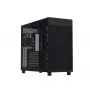 ASUS PRIME AP303 TG 90DC00V0-B39010 Midi Tower PC korpusas, ATX/Micro-ATX/Mini-ITX, grūdintas stiklas, 2x USB 3.2, be maitinimo šaltinio, juodas