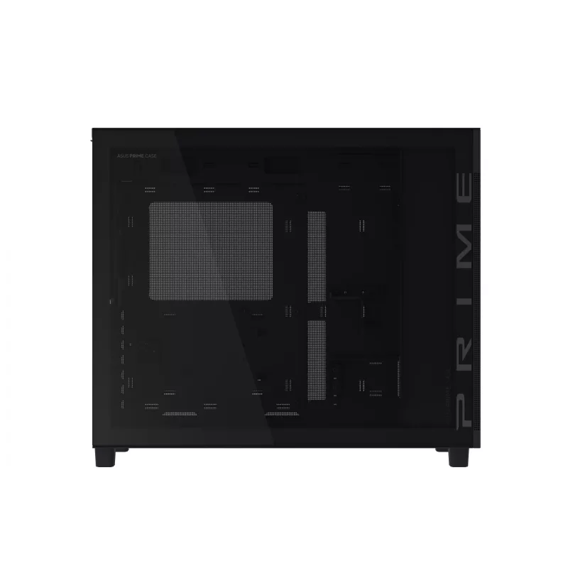 ASUS PRIME AP303 TG 90DC00V0-B39010 Midi Tower PC korpusas, ATX/Micro-ATX/Mini-ITX, grūdintas stiklas, 2x USB 3.2, be maitinimo šaltinio, juodas