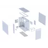 Korpusas ASUS PRIME AP303 Mesh Midi Tower Baltas