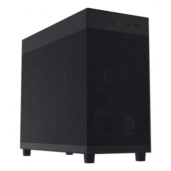 ASUS Prime AP303 Mesh Midi Tower korpusas — ATX, palaiko GPU 36 cm, CPU aušintuvą 165 mm, USB-A 2×, USB-C 1