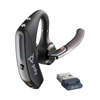 Ausinė Poly Voyager 5200 USB-A Bluetooth + BT700 adapteris