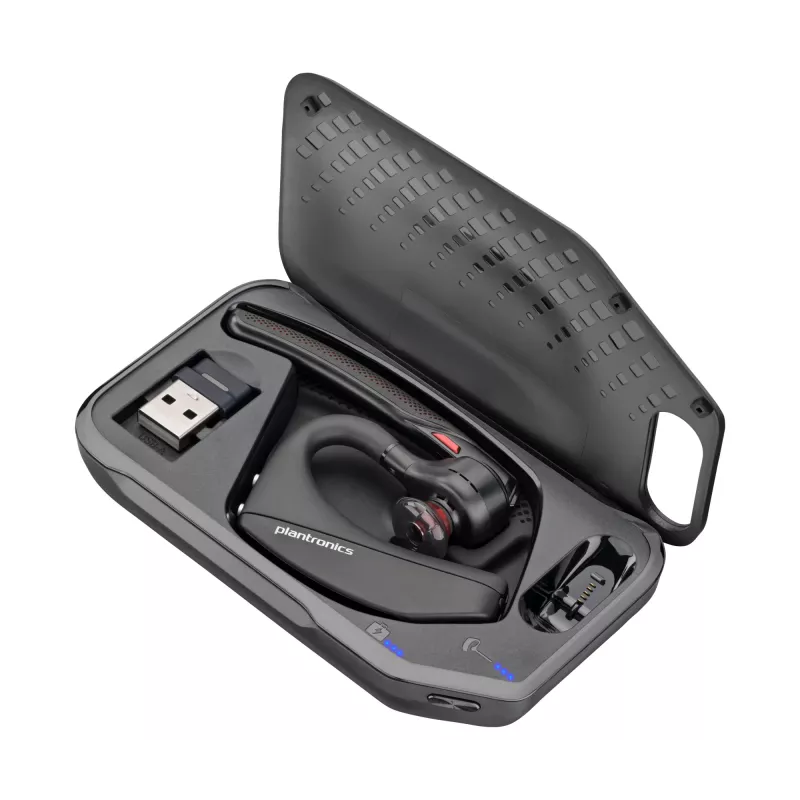 Ausinė Poly Voyager 5200 USB-A Bluetooth + BT700 adapteris