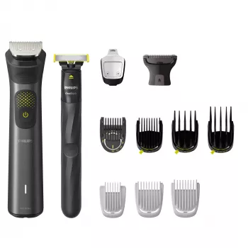 Philips plaukų kirpimo mašinėlė MG9540/15 – 0,2–20 mm, 120 min veikimo, įmontuotas Li-Ion, šlapiam ir sausam naudojimui, su OneBlade priedu