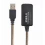 GEMBIRD aktyvus USB 2.0 prailginimo kabelis, 10 m - juoda