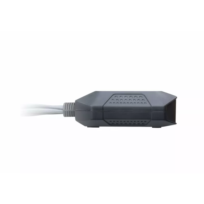 KVM jungiklis ATEN CS22DP-AT 2 prievadai USB DisplayPort, 4K@30Hz, USB-A konsolė, garsas, 1,2 m kabelis